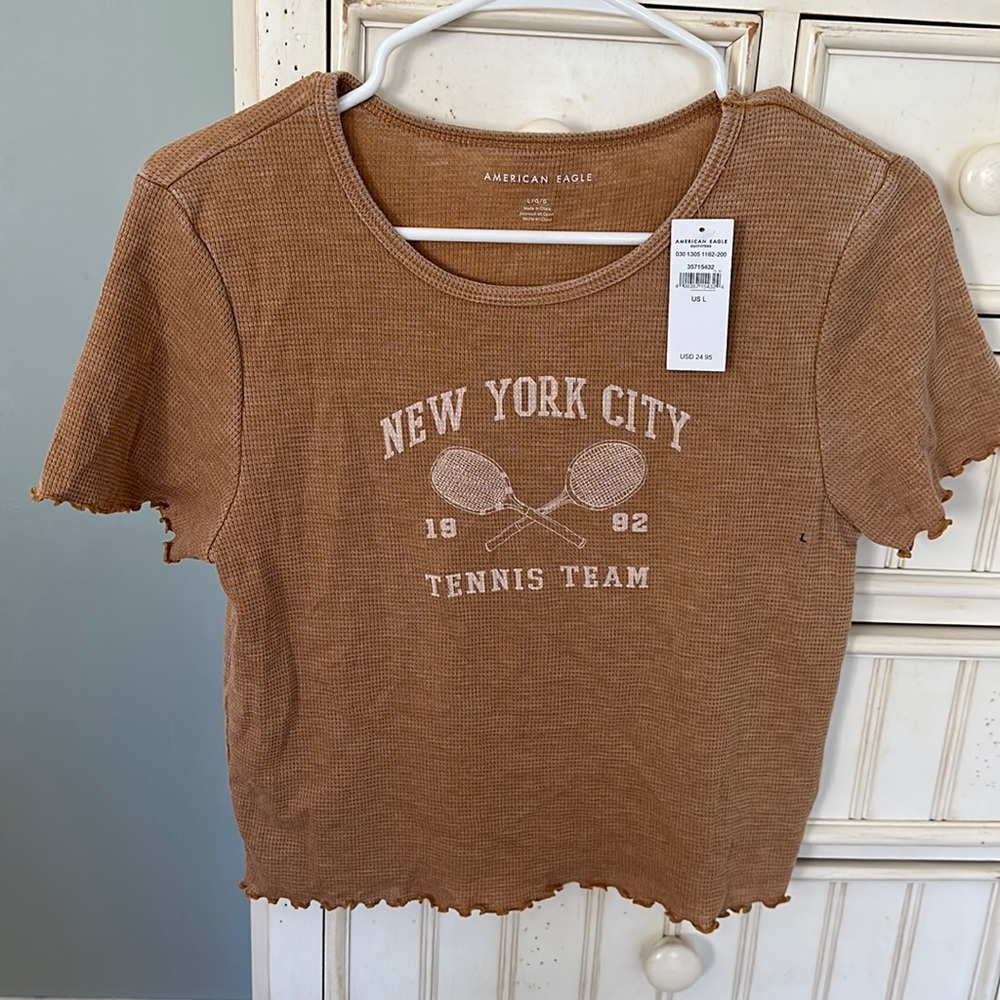 American Eagle Crop Top- size large